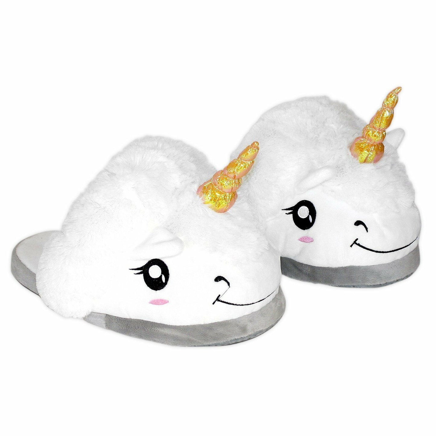 Pantofole Unicorno Unisex Calda Pelliccia da Casa Cosplay Taglia 30/31 Bambini