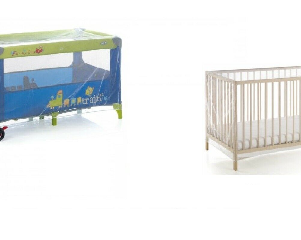 Zanzariera per Culle e Lettinii e Box Prima Infanzia 145 X 74 X 82,5 CM Protegge da Insetti e Zanzare Fair