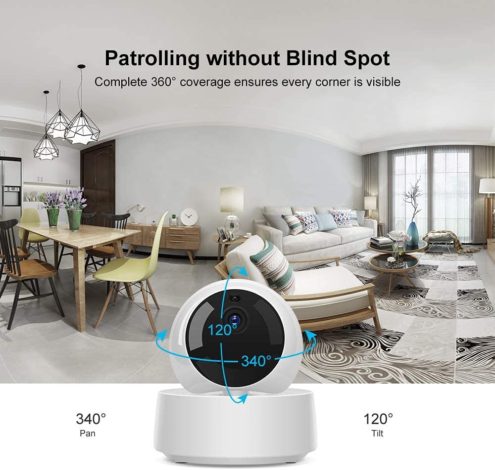 Telecamera Sonoff IP WiFi 1080P Home Security Camera Rilevazione di movimento