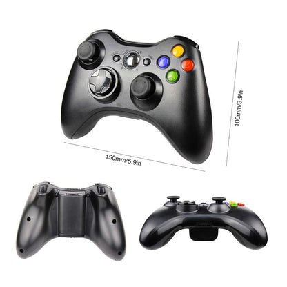 Controller Joypad Xbox Wireless Senza Fili Compatibile XBOX 360 PC Gamepad