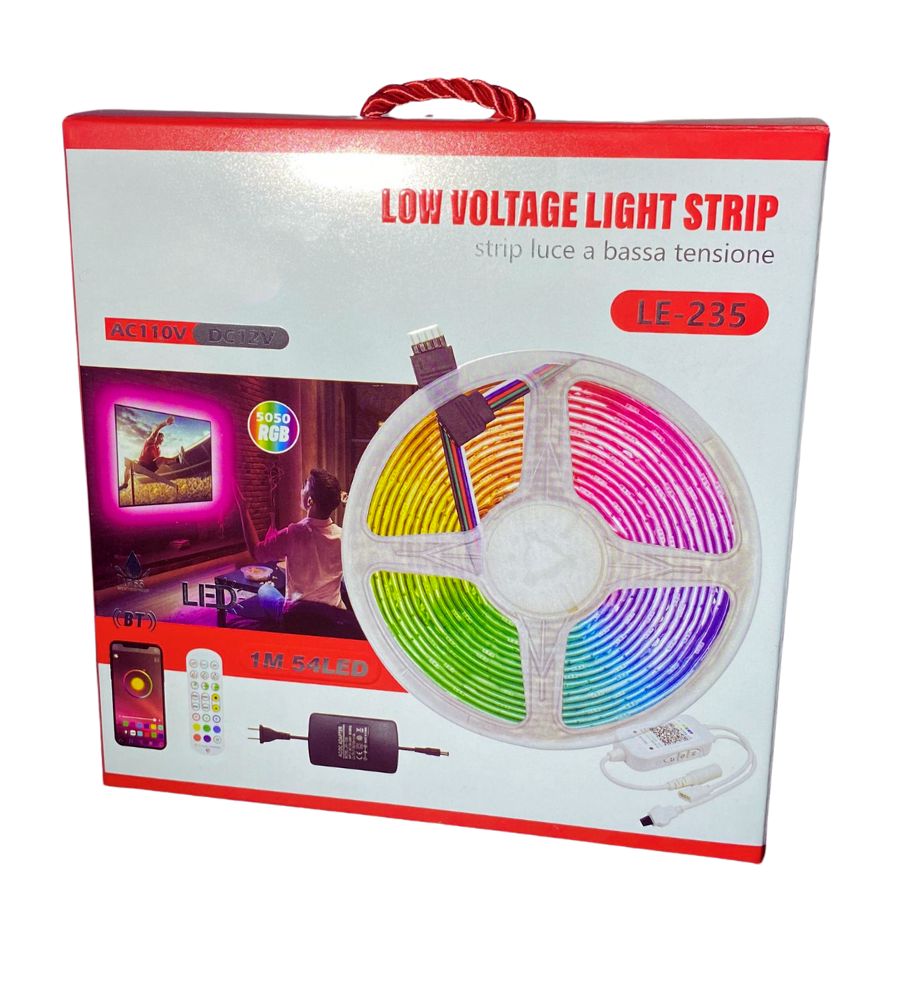 Striscia LED 5m Smart RGB 5050 Compatibile con App Strip Led con Telec –  Fair Shoponline