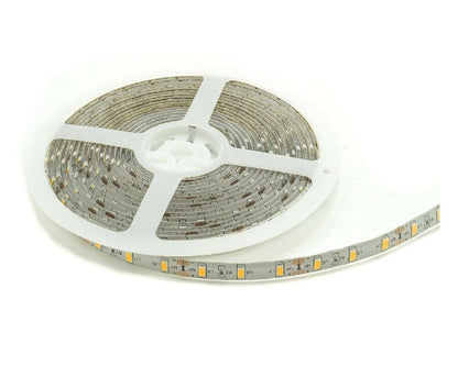 Striscia LED Bobina 2 x 5 MT Adesiva Luce Fredda 300 LED Smd 5050 IP65 2 Pezzi