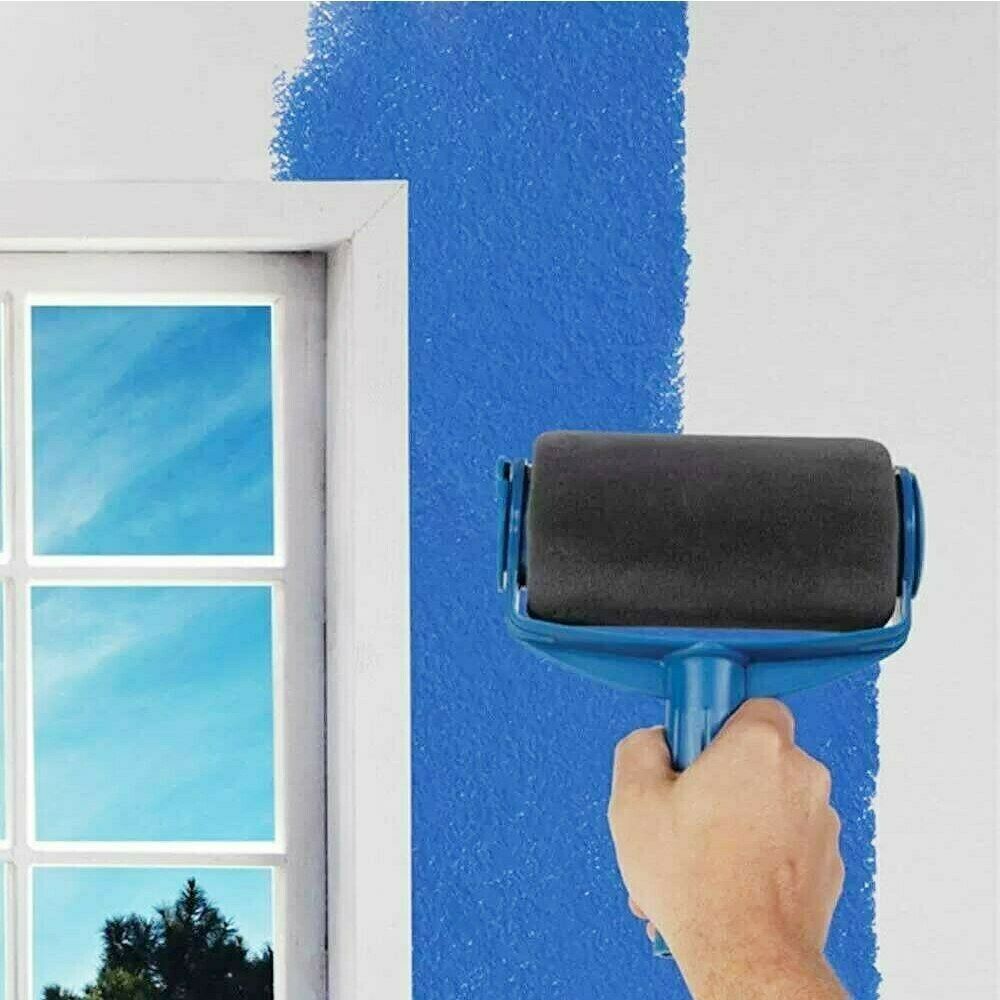 Rullo Con Serbatoio Anti Goccia Ricaricabile per Pittura Lavori Domestici