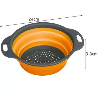 Fair Scolapasta Ripiegabile Salvaspazio Silicone Alimentare Ø 19 Cm Accessorio Cucina