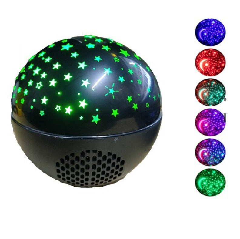 Lampada Proiettore di Stelle LED con Speaker Cassa Bluetooth Telecomando