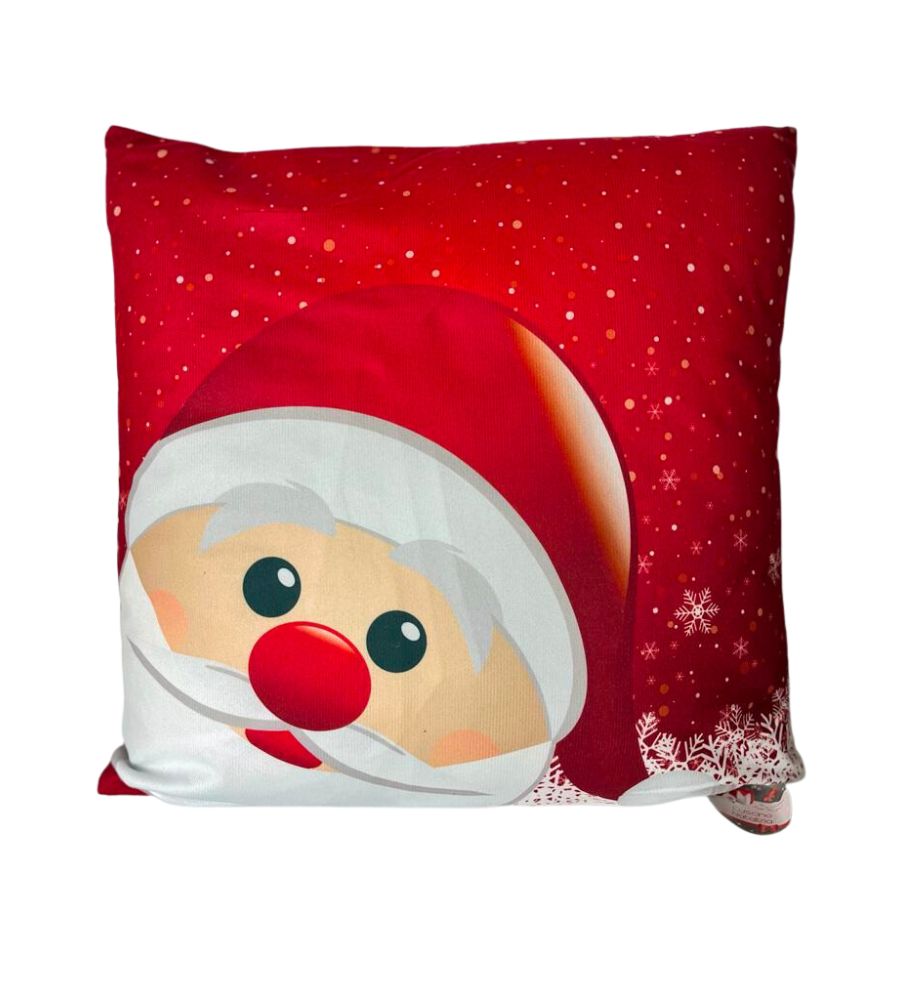 Cuscino di Natale con Imbottitura Decorazioni Divano Letto Addobbi Casa 45x45 cm