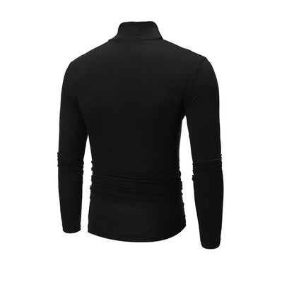 Lupetto Maglia Uomo Dolcevita Termico Collo Alto Interno Felpato Slim Fit KA29