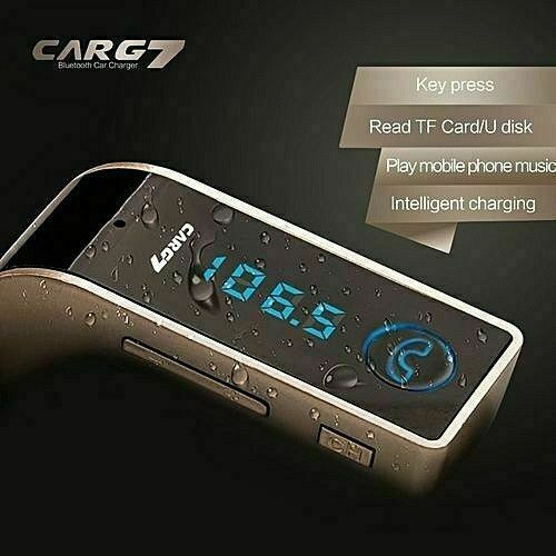 Trasmettitore Bluetooth FM Per Auto Musica Vivavoce MP3 USB SD AUX Mod. CARG7