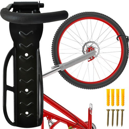 Gancio Supporto Bici Monopattino da Parete Porta Bicicletta Verticale Metallo