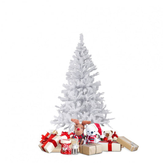 Albero di Natale Artificiale Bianco Natale 60 Punte 60 cm Abete Natalizio