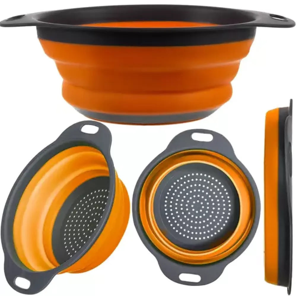 Fair Scolapasta Ripiegabile Salvaspazio Silicone Alimentare Ø 19 Cm Accessorio Cucina