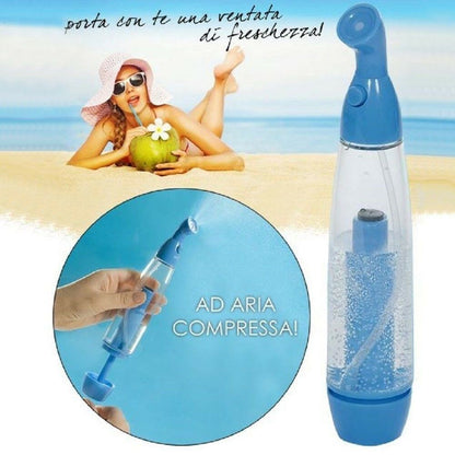 Spruzzino Nebulizzatore Aria Compressa Spiaggia Mare Abbronzatura Viso Corpo Fair