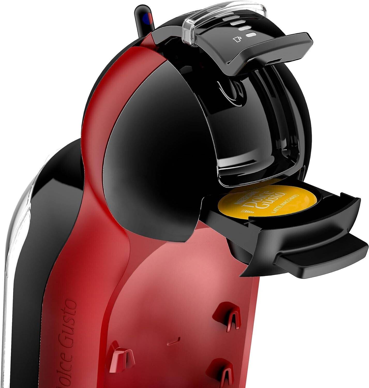 Macchina da caffè Capsule Dolce Gusto Mini Me Krups KP123H Red Caldo e Freddo