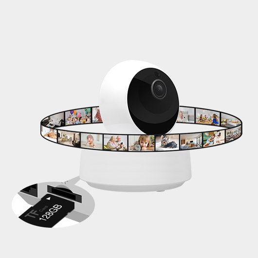 Telecamera Sonoff IP WiFi 1080P Home Security Camera Rilevazione di movimento