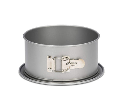 Gran chef Tortiera Apribile a Cerniera Circolare con Base Rotonda Stampo per Mini Torta Teglia 12 cm Inox