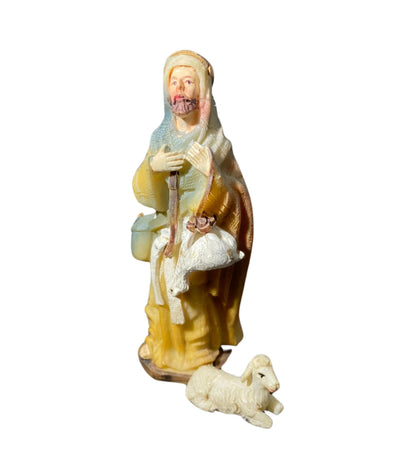 Set 10 Pastori per Presepe Napoletano Natale Statuine Nativita' 9 cm Fair