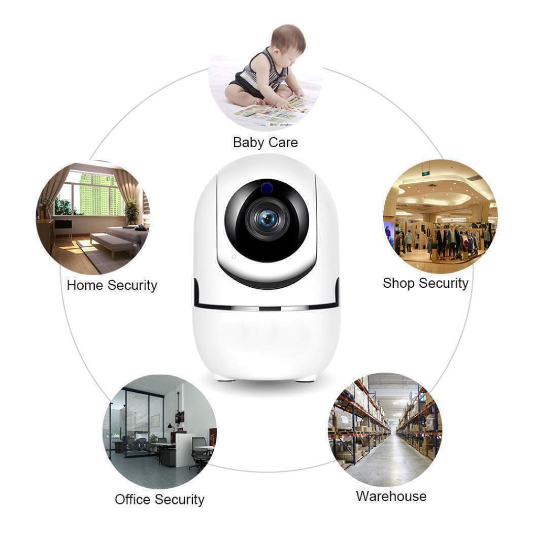 Videocamera IP CAM Telecamera Baby Camera motorizzata HD 1080P LED IR Cut 3MPX Cloude storage