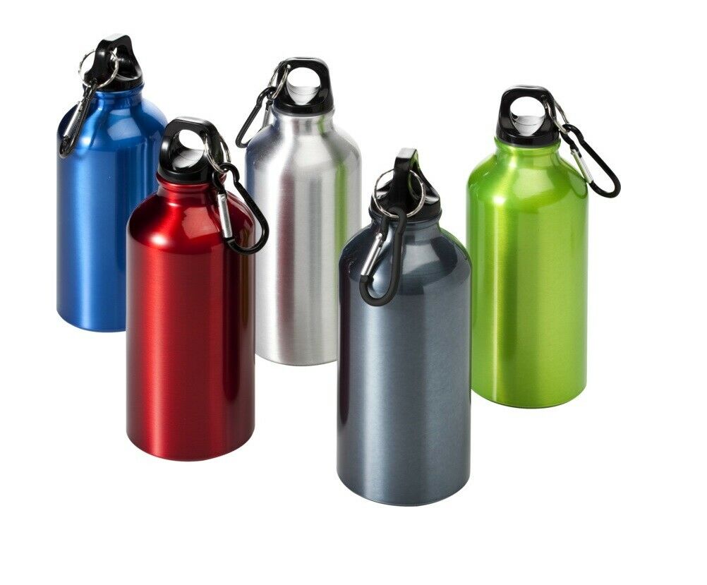 Fair Shop Borraccia Bottiglia Riutilizzabile Camera in Alluminio 400 ML Scuola Sport