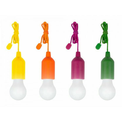 Lampadina LED Portatile Batteria AAA Lampada Colorata Cavo Lungo Fair