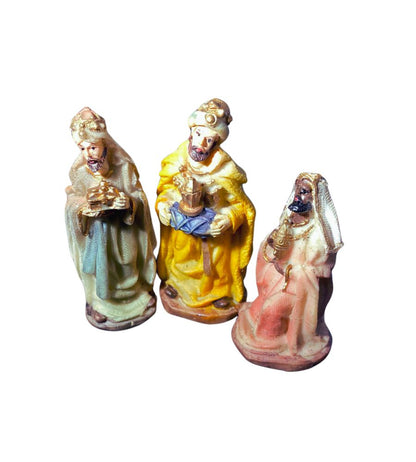 Set 10 Pastori per Presepe Napoletano Natale Statuine Nativita' 9 cm Fair