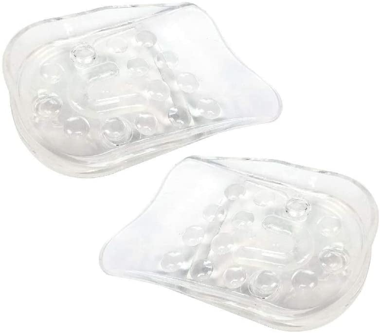 Coppia di Alzatacco Plantare In Gel per Scarpe in Silicone 5 cm Regolabili