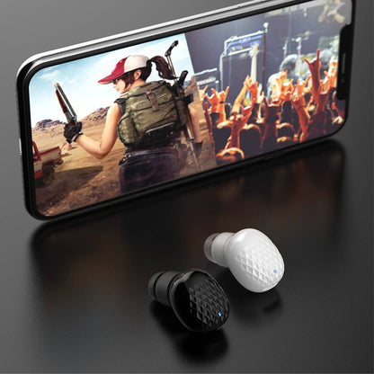 Auricolare Mini Bluetooth 5.0 Cuffia Vivavoce Auto Wireless Smartphone Musica