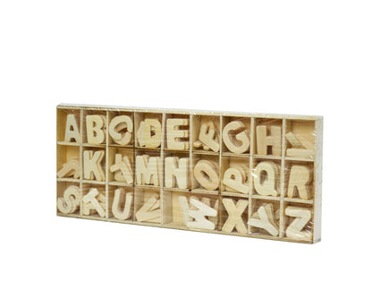 Lettere in Legno Decoupage Alfabeto Dalla A alla Z 130 2 cm Decorazioni