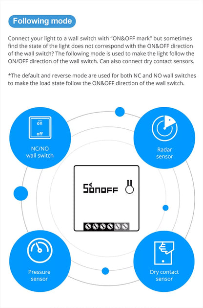 2 Sonoff Mini R2 Smart Switch WIFI APP Domotica Ios Alexa Google Home