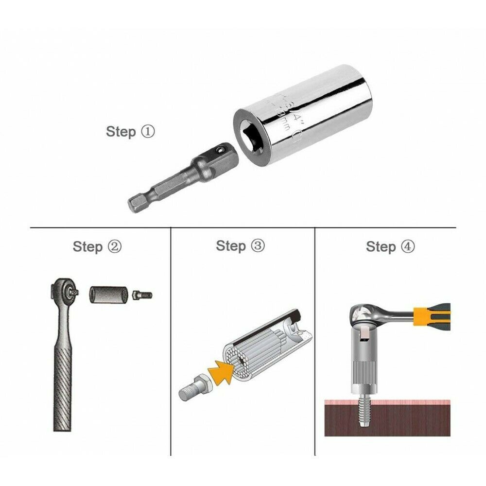 Chiave Dinamometrica universale Multifunzione Manuale Adattatore 7-19 MM