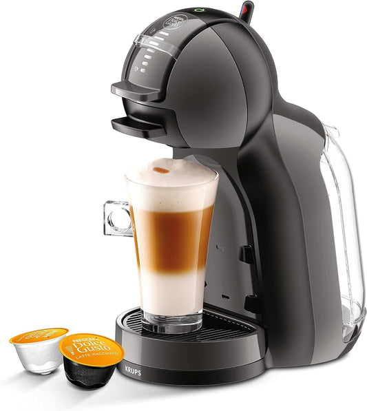 Macchina da caffè Capsule Dolce Gusto Mini Me Krups KP1238 Nera Caldo e Freddo